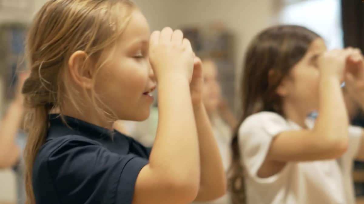 A still from the video What is Classical Education