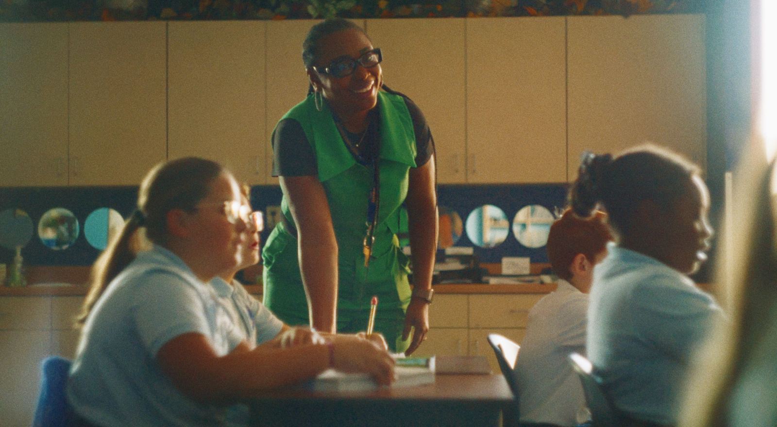 Still from the video Wings to Fly