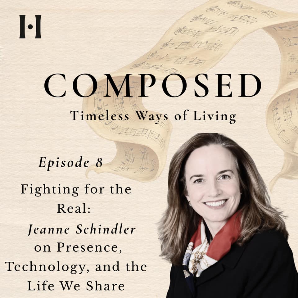 Fighting for the Real: Jeanne Schindler on Presence, Technology, and the Life We Share episode artwork